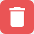 Delete button small