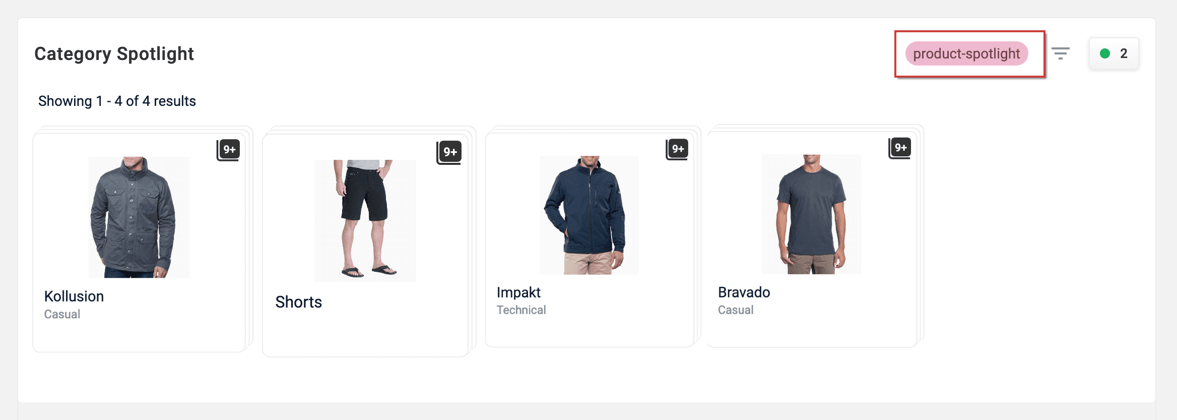 UI Treatment example