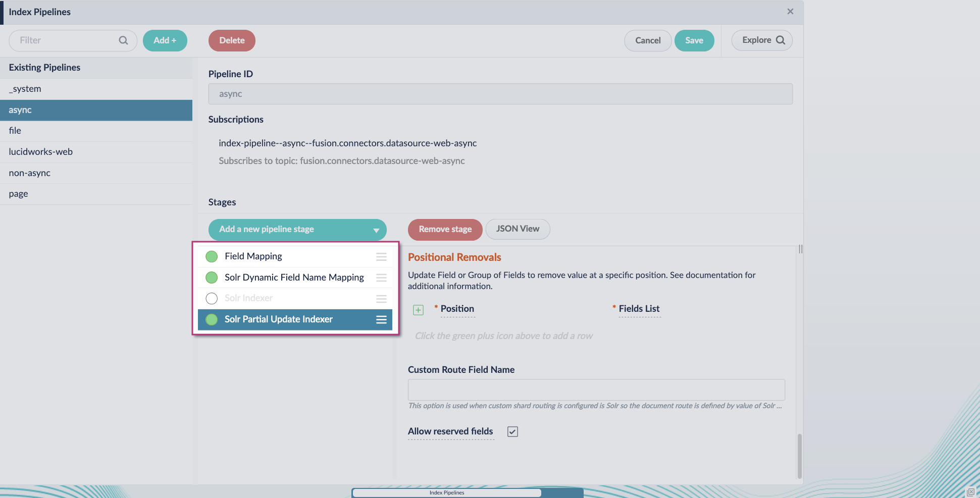 Tika config setup