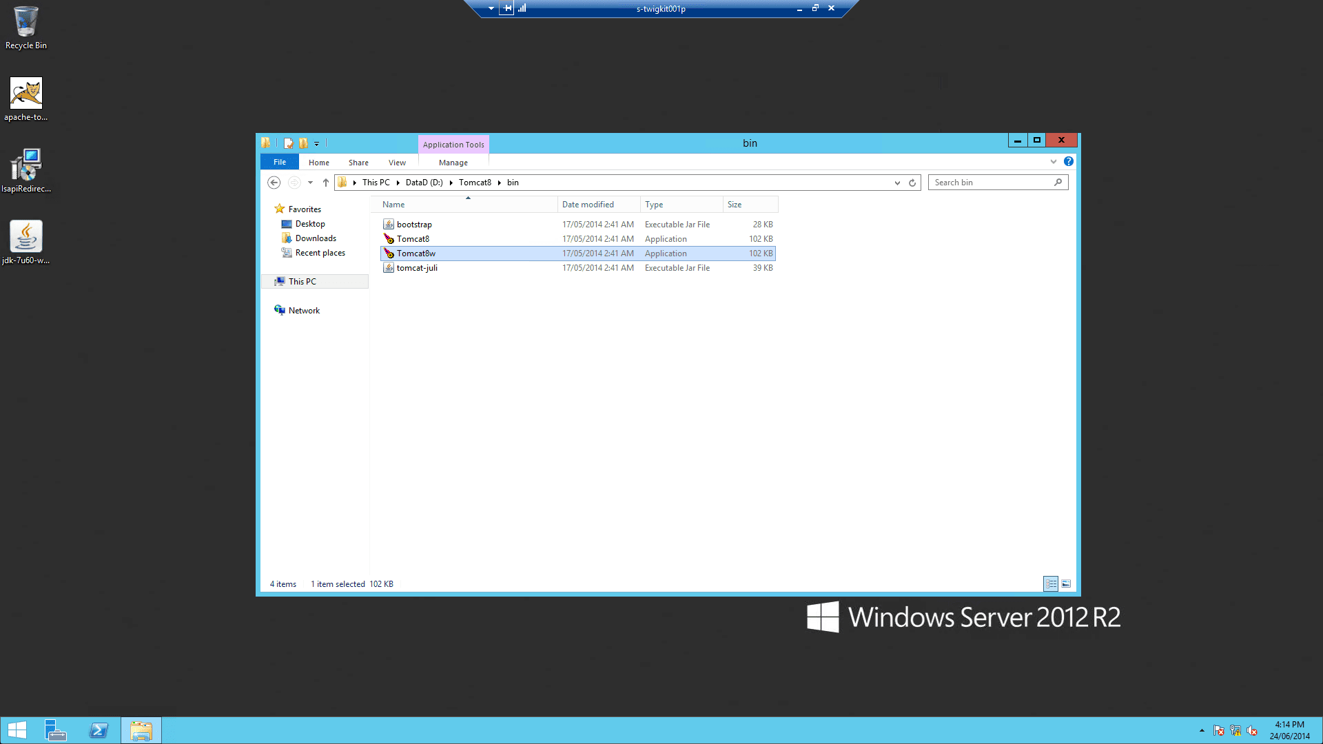 IIS screenshot
