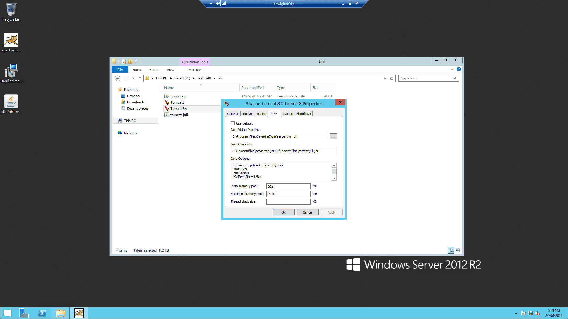 IIS screenshot
