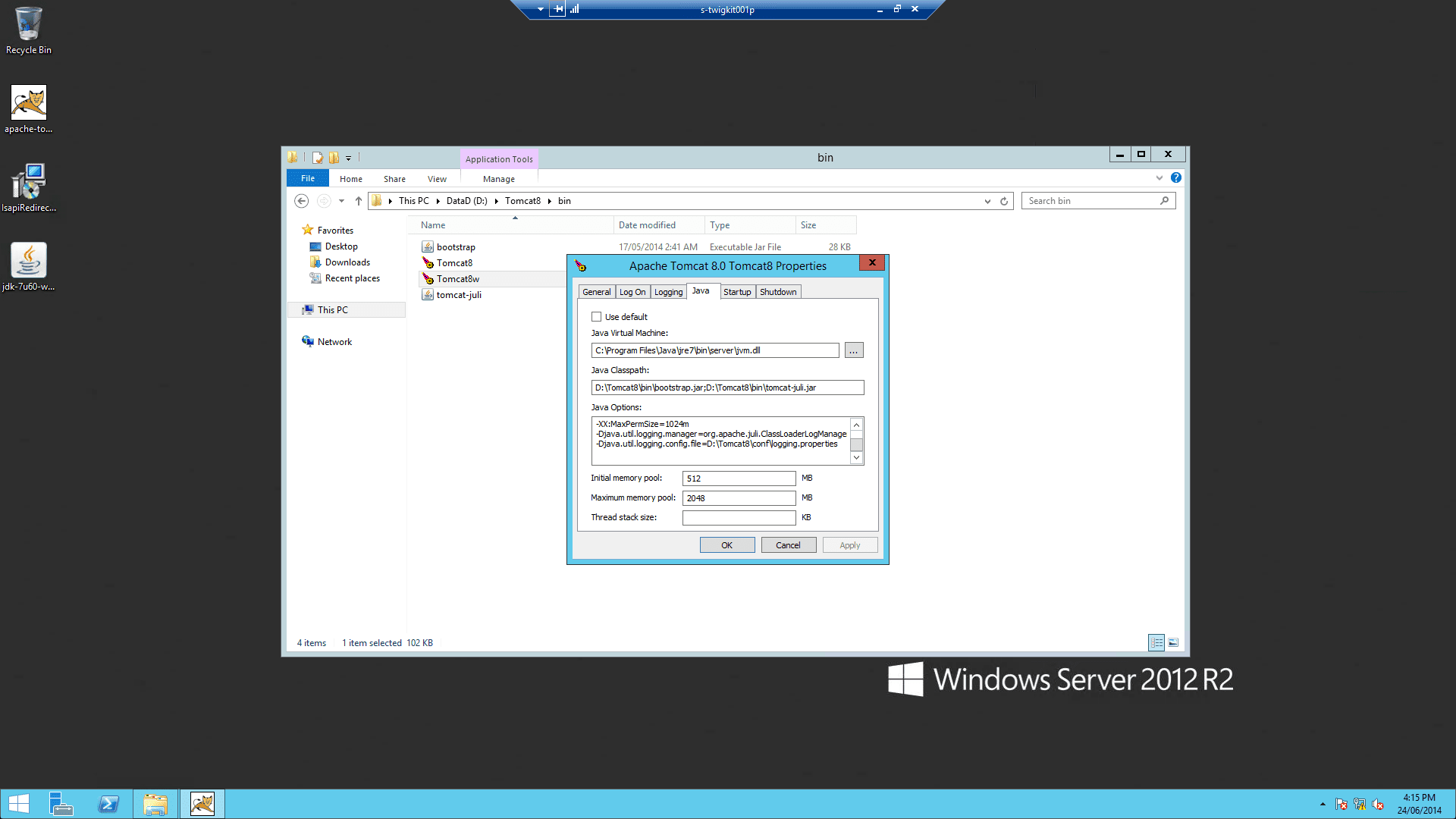 IIS screenshot