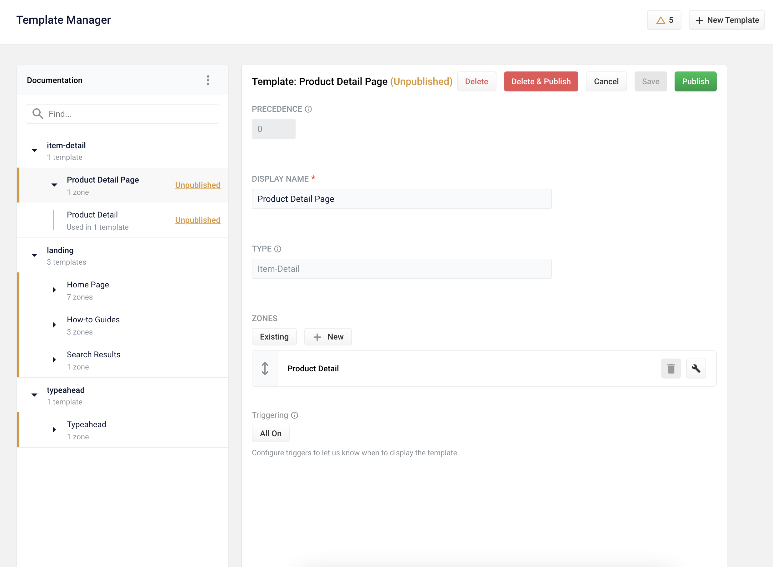 Template Manager