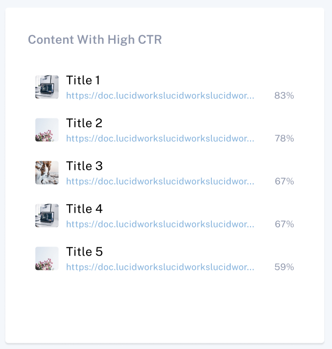Experience Optimizer Search Card